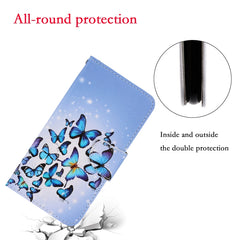 3D Colored Drawing Horizontal Flip PU Leather Case with Holder & Card Slots & Wallet, For iPhone 11