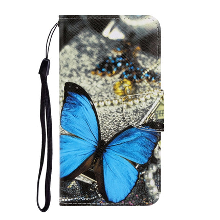 Horizontale Flip-Hülle aus PU-Leder mit 3D-Farbzeichnung, Halter, Kartenfächern und Geldbörse, für iPhone 11