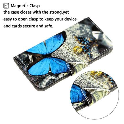 Horizontale Flip-Hülle aus PU-Leder mit 3D-Farbzeichnung, Halter, Kartenfächern und Geldbörse, für iPhone 11