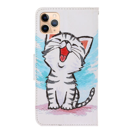 Funda de piel sintética con tapa horizontal con dibujo en color 3D, ranuras para tarjetas y billetera, para iPhone 11 Pro