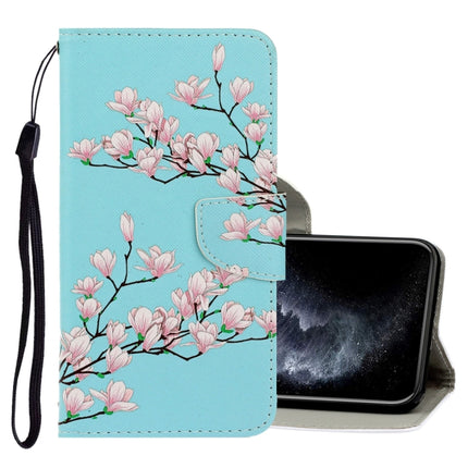 Horizontale Flip-Hülle aus PU-Leder mit 3D-Farbzeichnung, Halter, Kartenfächern und Geldbörse, für iPhone 11 Pro
