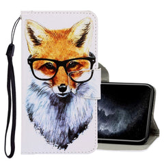 3D Colored Drawing Horizontal Flip PU Leather Case with Holder & Card Slots & Wallet, For iPhone 11 Pro