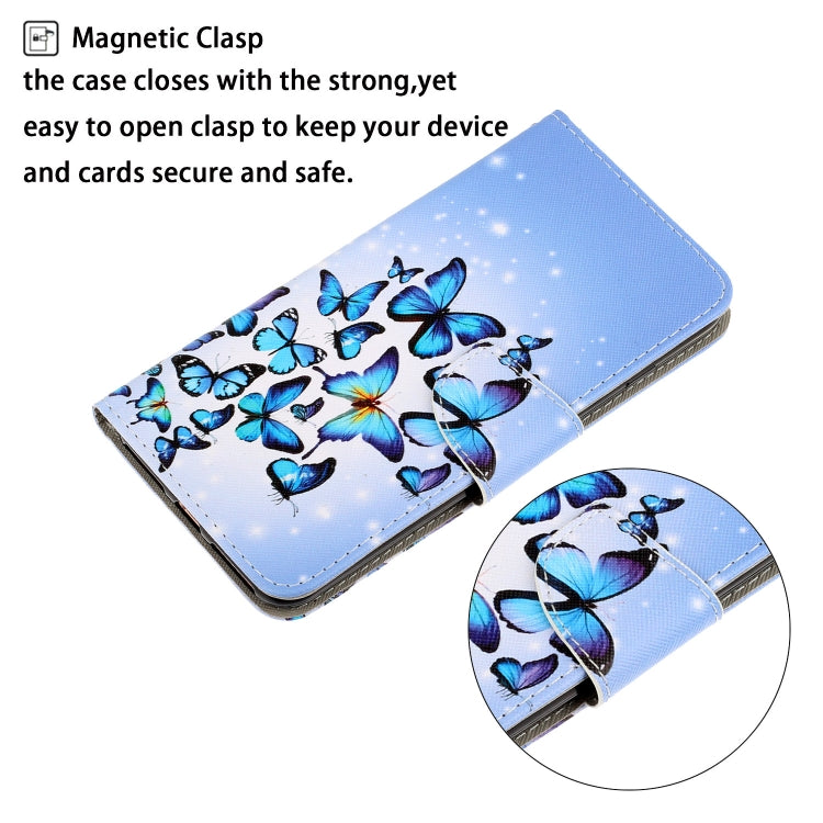 3D Colored Drawing Horizontal Flip PU Leather Case with Holder & Card Slots & Wallet, For iPhone 11 Pro