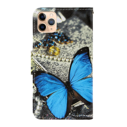 Horizontale Flip-Hülle aus PU-Leder mit 3D-Farbzeichnung, Halter, Kartenfächern und Geldbörse, für iPhone 11 Pro