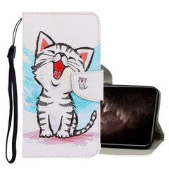 3D Colored Drawing Horizontal Flip PU Leather Case with Holder & Card Slots & Wallet, For iPhone 11 Pro Max