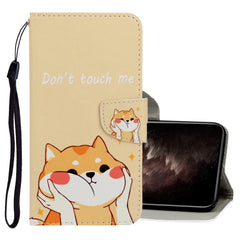 3D Colored Drawing Horizontal Flip PU Leather Case with Holder & Card Slots & Wallet, For iPhone 11 Pro Max