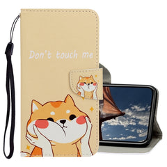 3D Colored Drawing Horizontal Flip PU Leather Case with Holder & Card Slots & Wallet, For iPhone X / XS