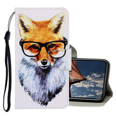 3D Colored Drawing Horizontal Flip PU Leather Case with Holder & Card Slots & Wallet, For iPhone X / XS