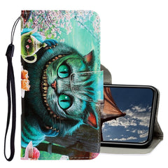 3D Colored Drawing Horizontal Flip PU Leather Case with Holder & Card Slots & Wallet, For iPhone X / XS