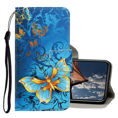 3D Colored Drawing Horizontal Flip PU Leather Case with Holder & Card Slots & Wallet, For iPhone X / XS