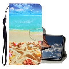 3D Colored Drawing Horizontal Flip PU Leather Case with Holder & Card Slots & Wallet, For iPhone X / XS