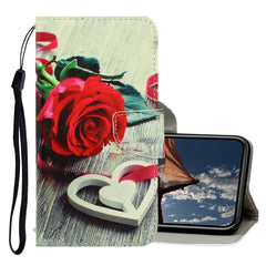 3D Colored Drawing Horizontal Flip PU Leather Case with Holder & Card Slots & Wallet, For iPhone X / XS