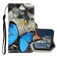 3D Colored Drawing Horizontal Flip PU Leather Case with Holder & Card Slots & Wallet, For iPhone X / XS