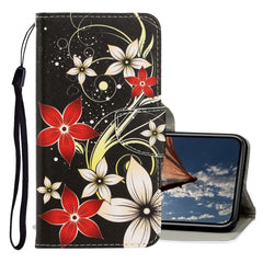 3D Colored Drawing Horizontal Flip PU Leather Case with Holder & Card Slots & Wallet, For iPhone XR