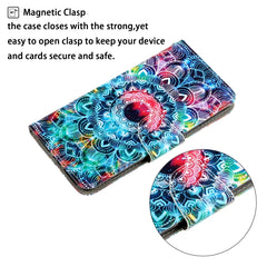 3D Colored Drawing Horizontal Flip PU Leather Case with Holder & Card Slots & Wallet, For iPhone XS Max