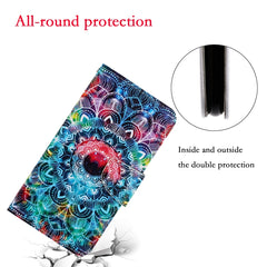 3D Colored Drawing Horizontal Flip PU Leather Case with Holder & Card Slots & Wallet, For iPhone XS Max