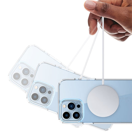 Magnetische MagSafe TPU-Telefonhülle der Crystal Clear Series, für iPhone 12 mini, für iPhone 12 / 12 Pro, für iPhone 12 Pro Max, für iPhone 13 mini, für iPhone 13, für iPhone 13 Pro, für iPhone 13 Pro Max