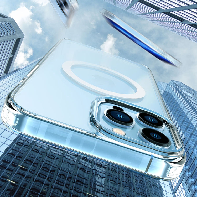Magnetische MagSafe TPU-Telefonhülle der Crystal Clear Series, für iPhone 12 mini, für iPhone 12 / 12 Pro, für iPhone 12 Pro Max, für iPhone 13 mini, für iPhone 13, für iPhone 13 Pro, für iPhone 13 Pro Max