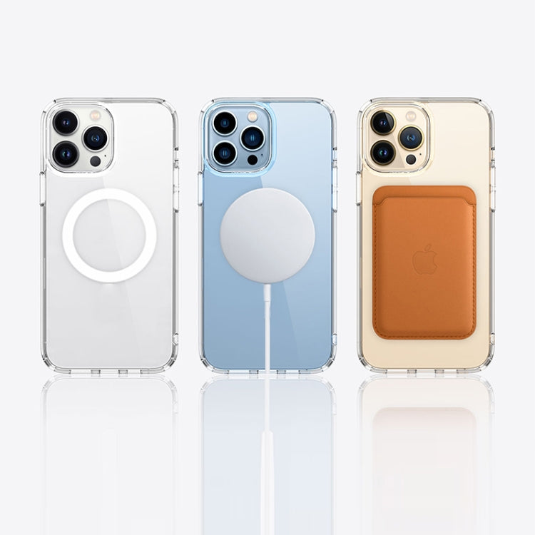 Magnetische MagSafe TPU-Telefonhülle der Crystal Clear Series, für iPhone 12 mini, für iPhone 12 / 12 Pro, für iPhone 12 Pro Max, für iPhone 13 mini, für iPhone 13, für iPhone 13 Pro, für iPhone 13 Pro Max