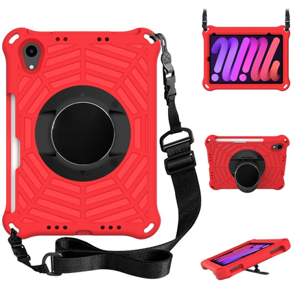 Funda para tableta Spider King EVA con correa para el hombro, soporte y ranura para bolígrafo, para iPad mini 2024/mini 6