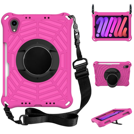 Funda para tableta Spider King EVA con correa para el hombro, soporte y ranura para bolígrafo, para iPad mini 2024/mini 6