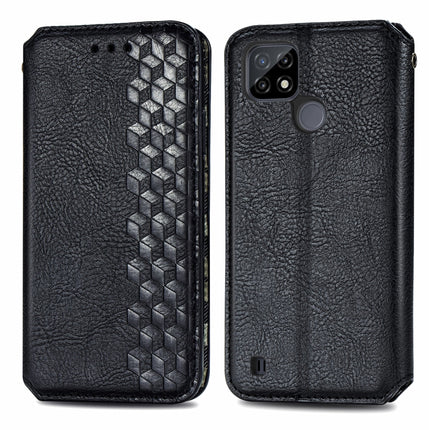 Cubic Grid Pressed Horizontal Flip Magnetic Leather Case with Holder & Card Slots & Wallet, For Doogee N40 Pro, For Infinix Zero 8, For OPPO Realme C21Y, For Vodafone Smart E11, For Wiko Power U30, For Xiaomi Mi 11T / Mi 11T Pro, For Google Pixel 6    ...