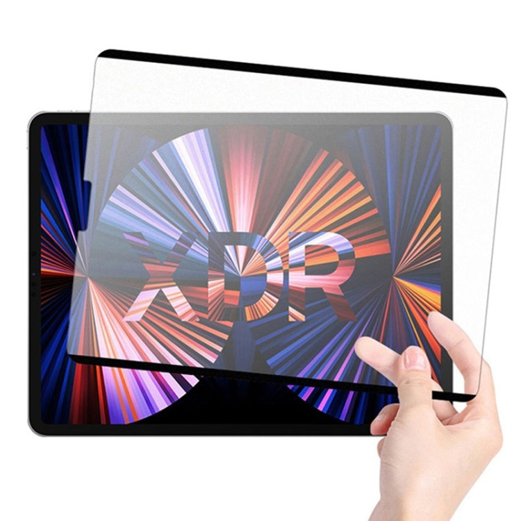 Magnetischer, abnehmbarer Tablet-Bildschirm-Paperfeel-Schutz, matte PET-Folie, für iPad 9.7 2018/2017, für iPad 10.2 2021/2020/2019, für iPad Pro 10.5 2017, für iPad Pro 11 2021/2020/2018, für iPad Pro 12.9 2017/2015