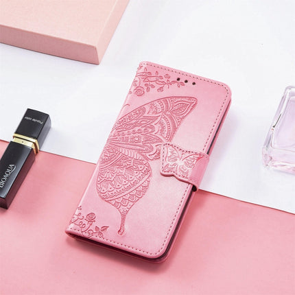 Butterfly Love Flowers Embossed Horizontal Flip Leather Case with Holder & Card Slots & Wallet & Lanyard, For OPPO Realme C21Y, For Xiaomi Mi 11T / 11T Pro, For Honor Play 5T Youth