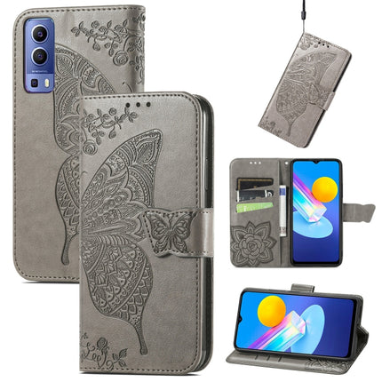 Butterfly Love Flowers Embossed Horizontal Flip Leather Case with Holder & Card Slots & Wallet & Lanyard, For Google Pixel 6, For vivo Y72 5G