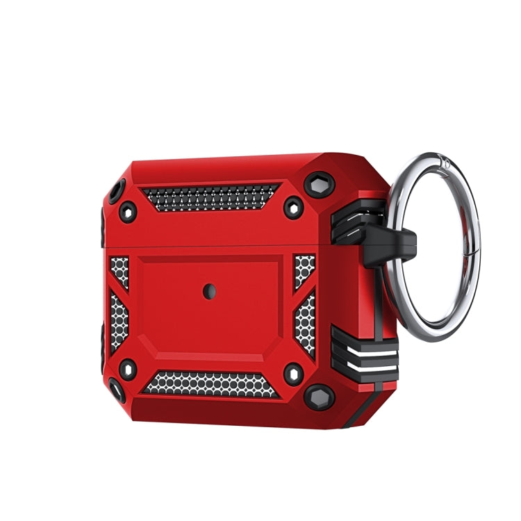 TPU + PC Anti-Fall-Kopfhörerhülle mit Haken, für AirPods 3