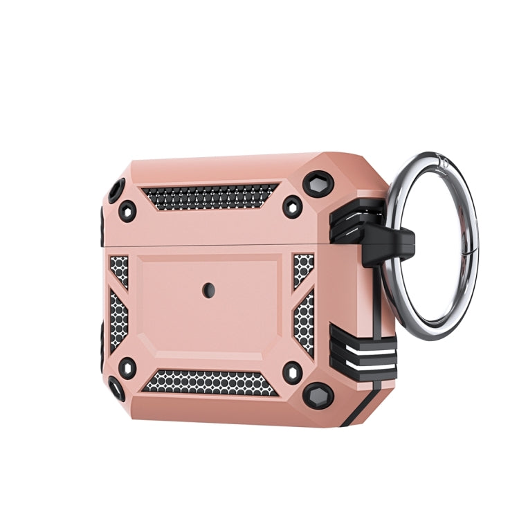 TPU + PC Anti-Fall-Kopfhörerhülle mit Haken, für AirPods 3