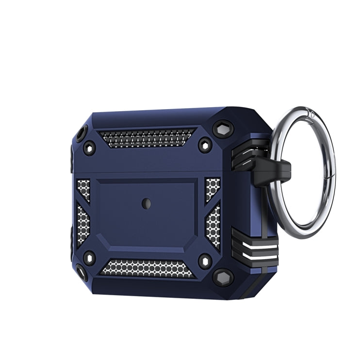 TPU + PC Anti-Fall-Kopfhörerhülle mit Haken, für AirPods 3