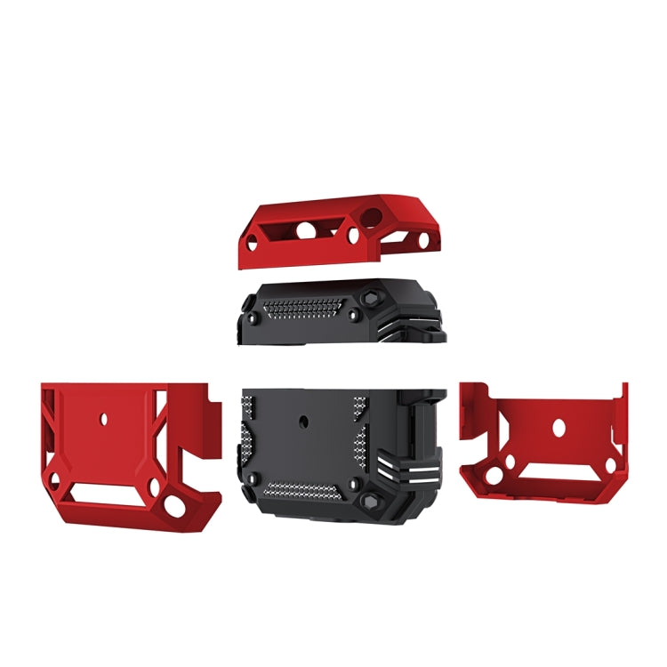TPU + PC Anti-Fall-Kopfhörerhülle mit Haken, für AirPods 3