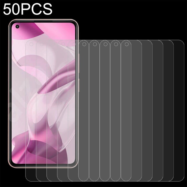 50 PCS 0.26mm 9H 2.5D Tempered Glass Film, For Xiaomi Mi 11 Lite 5G NE / Mi 11 Lite 5G (50 PCS), For Xiaomi Mi 11T / 11T Pro (50 PCS), For Samsung Galaxy M32 5G (50 PCS)
