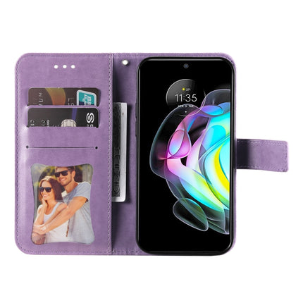 7-petal Flowers Embossing Horizontal Flip Leather Phone Case with Holder & Card Slots, For Motorola Edge 20, For vivo Y21 / Y21s / Y33s, For Nokia C20 / C10, For Samsung Galaxy A13 5G