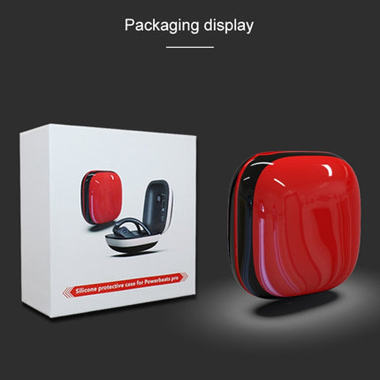 Estuche protector de silicona y PC con superficie de espejo para auriculares inalámbricos Beats Powerbeats Pro