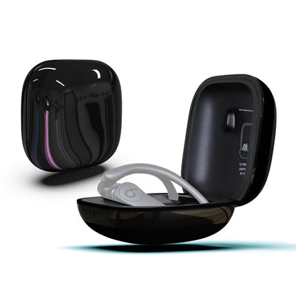 Estuche protector de silicona y PC con superficie de espejo para auriculares inalámbricos Beats Powerbeats Pro