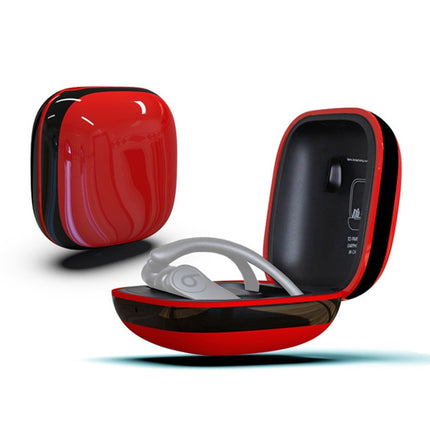 Estuche protector de silicona y PC con superficie de espejo para auriculares inalámbricos Beats Powerbeats Pro