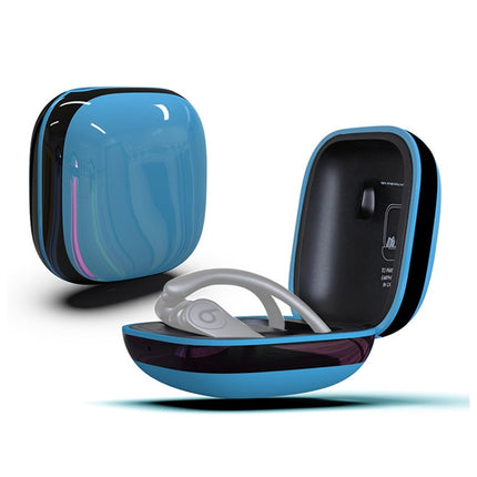 Estuche protector de silicona y PC con superficie de espejo para auriculares inalámbricos Beats Powerbeats Pro