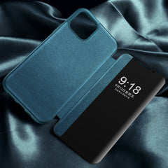 Magnetische Seitenfensteransicht Stoßfeste horizontale Flip-Lederhülle, für iPhone 13 Mini, für iPhone 13, für iPhone 13 Pro, für iPhone 13 Pro Max
