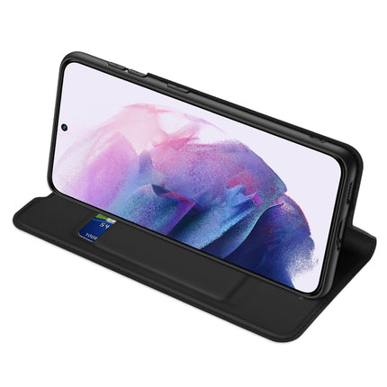 DUX DUCIS Skin Pro Series Horizontal Flip Leather Phone Case with Holder & Card Slots, For Samsung Galaxy S22 5G, For Samsung Galaxy S22 Ultra 5G