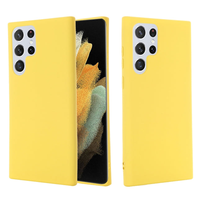 Pure Color Liquid Silicone Shockproof Full Coverage Phone Case, For Samsung Galaxy S22 5G, For Samsung Galaxy S22 Ultra 5G, For Samsung Galaxy S22+ 5G, For Motorola Moto Edge 20 Lite, For Motorola Moto G60S