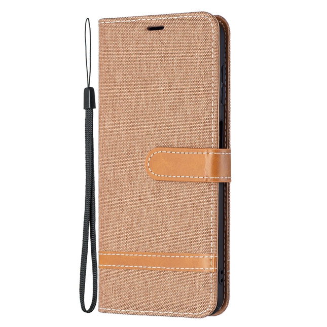 Color Matching Denim Texture Leather Case with Holder & Card Slots & Wallet & Lanyard, For Samsung Galaxy A13 5G, For Samsung Galaxy S22 Ultra 5G