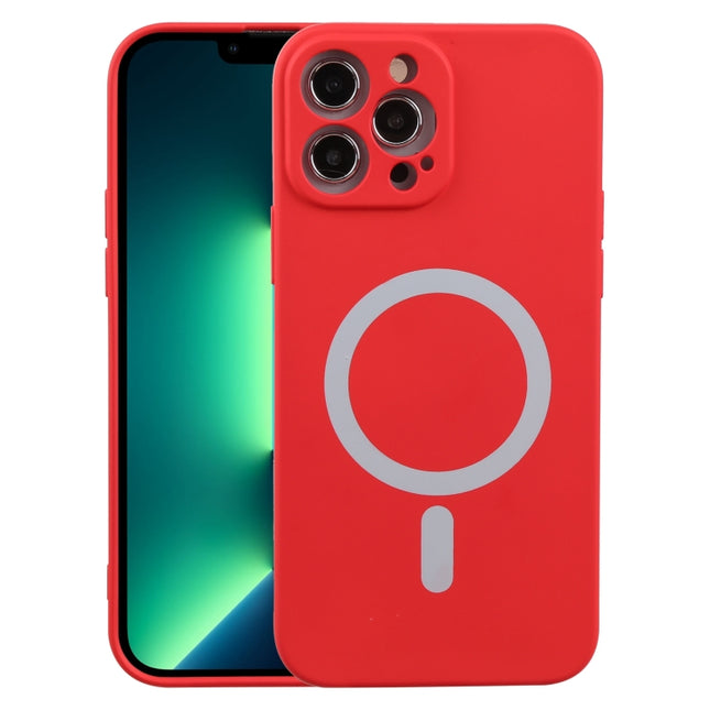 Liquid Silicone Shockproof Magsafe Case, For iPhone 13 Pro