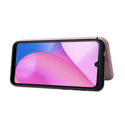 Carbon Fiber Texture Magnetic Horizontal Flip Leather Phone Case with Card Slot, For Blackview Oscal C20, For Samsung Galaxy A13 5G, For Motorola Moto E20 / E30 / E40