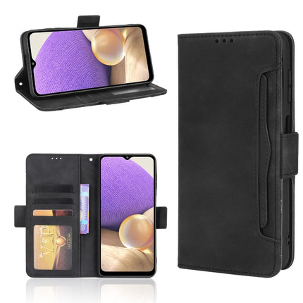 Skin Feel Calf Pattern Horizontal Flip Leather Phone Case with Holder & Card Slots & Photo Frame, For Samsung Galaxy A13 5G, For Samsung Galaxy A22 5G JP Version, For Samsung Galaxy M52 5G, For OnePlus 9RT 5G