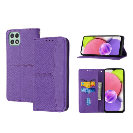 Woven Texture Stitching Magnetic Horizontal Flip PU Leather Phone Case, For Samsung Galaxy A03 International Version, For Xiaomi Redmi Note 11, For Samsung Galaxy A03 EU Version, For Xiaomi Redmi Note 11 Pro