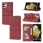 For Samaung Galaxy S22 Ultra 5G / Red