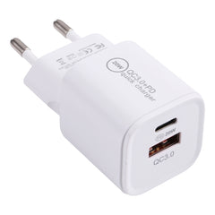 20WACB 20W QC3.0 + PD Quick Charger, AU Plug, EU Plug, UK Plug, US Plug