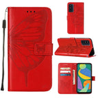For Samsung Galaxy F52 5G / Red